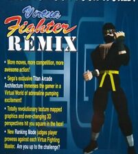 Virtua Fighter Remix Arcade FLYER Original NOS Video Game Vintage Retro Art 1995 picture