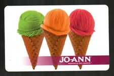 JO-ANN FABRIC Yarn Ice Cream Cones 2005 Gift Card ( $0 ) picture