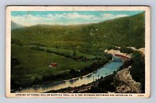 Emporium PA-Pennsylvania, Looking up Tunnel Hill, Antique Vintage Postcard picture