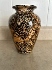 La Vie Ceramic African Safari Patchwork Vase picture