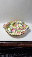 Vintage Summertime Royal Winton Grimwades England Chintz Floral Pin Ashtray Dish picture