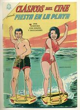 CLASICOS del CINE #148 Fiesta en la Playa, Novaro Comic 1966 picture