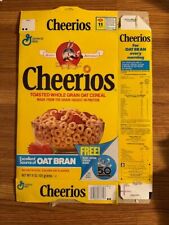  Cheerios Cereal Box Flat Bugs Bunny 50th Birthday Vintage 1990 with sticker picture
