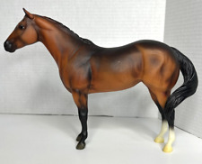 Breyer Traditional Bay Quarter Horse Mare Lady Phase Swish Tail 2006-2008 VGUC picture