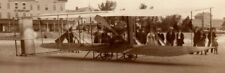 Burgess Wright Aeroplane airplane - Atlantic Hotel - 1911 era RPPC SD1 picture
