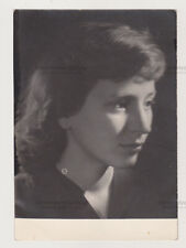 Pretty Cute Young Woman Attractive Lady Girl Unusual Close-up Snapshot Old Photo picture