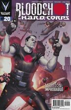 BLOODSHOT AND HARD CORPS #20 VARIANT COVER B VALIANT COMICS 2014 BAG AND BOARD picture