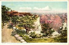 Hotel el Tovar Advertising Grand Canyon Arizona Divided Unused Postcard 1909 picture