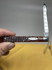1920-40 CASE TESTED XX Pocket Knife 6185 DOCTORS KNIFE Physicians RED BONE picture