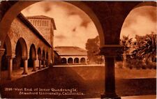 Vintage postcard - 1917 West End Inner Quadrangle Stanford University California picture
