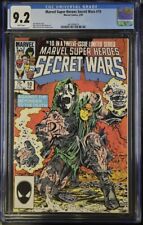 Marvel Super-Heroes Secret Wars #10 - CGC 9.2 - Key Issue Marvel Comics 1985 picture