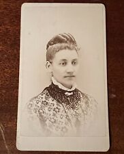 ATQ 1870s Photo CDV Beautiful Young African American Woman Pittston PA RARE picture