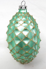 Vintage Blown Glass Pinecone Christmas Ornament 3 1/2