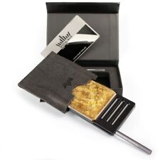 Anniversary ROYAL BOX 24K GOLD ED. 🌟 8 Slot Snuff Box Metal Straw &Cutting Card picture