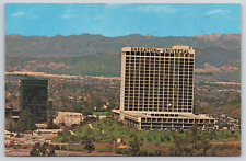 Sheraton Universal Hotel Aerial View Universal City California CA Postcard C14 picture