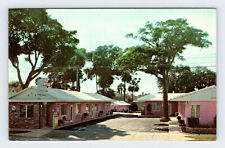 Cozy Villa Motel Holly Hill Florida Vintage Postcard LDP-4 picture