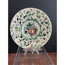 Vintage Italian Hand Painted Plate Wall Art picture