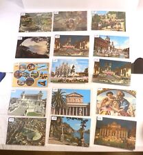 147 Vintage Italian Postcards Rome Verona Firenze Monreale Napoli Capri Spoleto+ picture