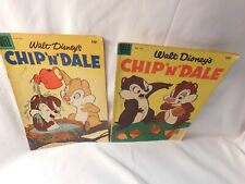 Chip 'n' Dale #6 and 581 Walt Disney Dell Comics 1954 and 1956 picture