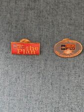 Set of 2 Mercury Lincoln Lapel/Hat Pins picture