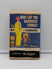 Kids Say the Darndest Things by Art Linklater 1957 Prentice Hall Inc USA picture
