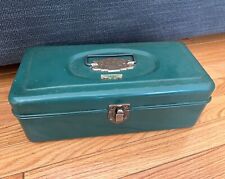 Vintage Union Utility Chest (Tool Box) Model 2013 (Green/Blue) Made in USA picture