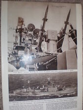 Photo article guided missiles on USS Boston and HMS Girdle Ness 1958 picture