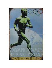 Helsinki 1952 Summer Olympic Games Finland metal tin sign garage plaques picture