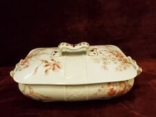 Jean Pouyat JPL Limoges France 2 Tureens GORGEOUS Pink Floral and Gold Design picture