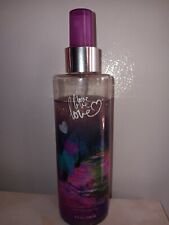 Bath & Body Works RETIRED 8oz Love Love Love Shimmer Spray Purple Mist HTF picture