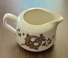 VINTAGE CARRIGALINE POTTERY CO. SMALL CREAMER  PITCHER MADE IN CORK, IRELAND picture