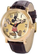 Disney Mickey Mouse Adult Vintage Articulating Hands Analog Quartz Watch. picture
