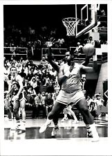 LD279 1985 Original Photo KEVIN DUCKWORTH EASTERN ILLINOIS PANTHERS BASKETBALL picture