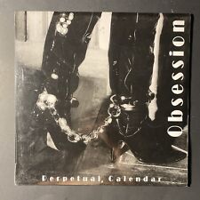 1998 Obsession Perpetual Calendars Vintage 12 Month Wall Calendars Sealed picture