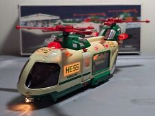 2001 Hess Truck Helicopter Motorcycle And Cruiser, Working Lights, Sound, Action picture