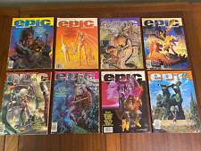 Complete Set of Epic Illustrated Marvel Magazine 1-34 1980-1986 FN/VF LOT (read) picture