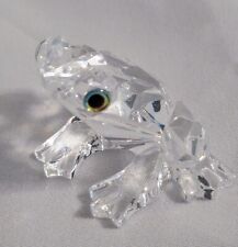 Swarovski Crystal Frog 183113 Retired, Mirror, Box & COA picture