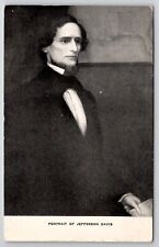 Portrait Of Jefferson Davis By Enoch Wodd Perry Postcard Y29 picture