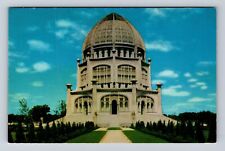 Willmette IL-Illinois, Baha'I Temple House of Worship, Antique Vintage Postcard picture