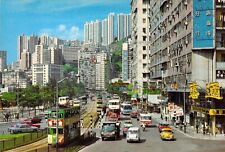 Hongkong, Causeway Road, Continental Size, Old Post Card picture