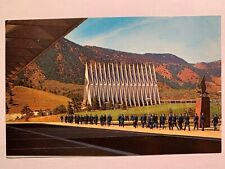 Postcard Colorado Springs CO - US Air Force Academy - Cadets - Chapel picture