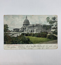 Postcard 1907 The Capitol Side View Washington DC Posted Undivided picture