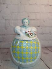 Vintage ABINGDON Little Old Lady COLLECTOR Granny COOKIE JAR *See Note* picture