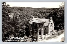 Eureka Springs AR-Arkansas RPPC St Elizabeth's Chapel, Antique, Vintage Postcard picture