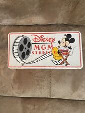 Vintage 1987 Disney MGM Studios License Plate Director Mickey Mouse New Sealed picture