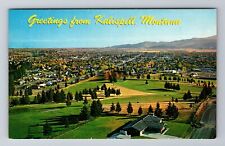 Kalispell MT-Montana, Panorama Scenic View, Antique, Vintage Postcard picture