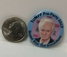 2019 TCM Turner Classic Movies Classic Film Festival Ted Donaldson Button Pin picture