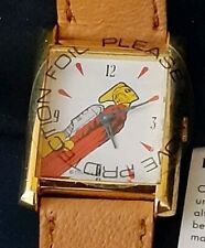Vntg Disney Rocketeer Watch Limited Edition Tan Band Mail Away 1991 picture