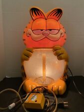Vintage 1978 Garfield the Cat Lighted 2 Gallon Fish Tank Aquarium With Box picture