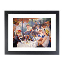 Luncheon Of The Boating Party Pierre-Auguste Renoir Framed Reprint 8X10 Photo picture